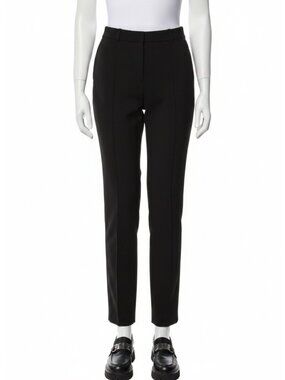 Maje Paris Black Tailored Trousers Straight Leg Pants FR 34 US XS